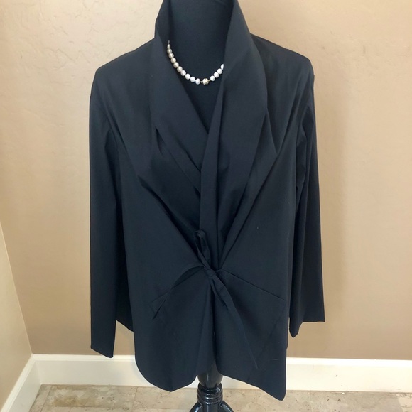 Lafayette 148 New York Tops - Lafayette 148 Wrap Top (S6)